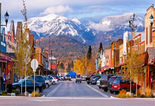 Whitefish, Montana vào mùa đông&nbsp;