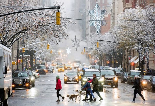 Thành phố Newyork mùa đông