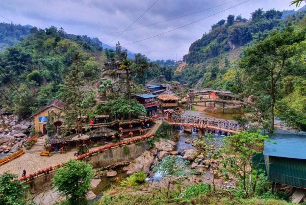 Cảnh quan thiên nhiên tuyệt đẹp tại Bản Cát Cát